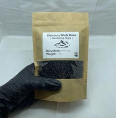 Elderberry Whole Dried ( Sambucus ) ORGANIC from Carpathian mountain Ukraine