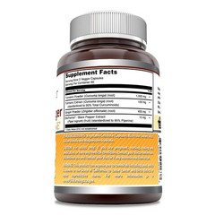 Amazing Formulas Turmeric Curcumin & Ginger with 180 Count (Pack of 1)