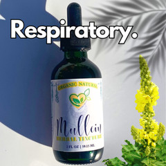 Mullein Leaf Tincture Natural Liquid Drops Extract 2 Oz Lungs Breath Respiratory