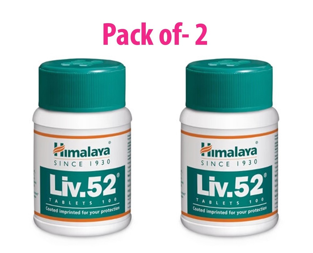 Pack of 2 Box LIV 52 , Free Shipping Worldwide ( Total 200 tab )