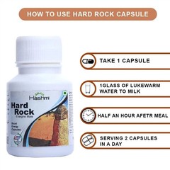 Hard Rock Men’s Botanical Wellness Capsules Daily Herbal Supplement