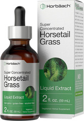Horsetail Liquid Extract 2oz Alcohol-Free | Herbal Tincture Non-GMO Gluten Free