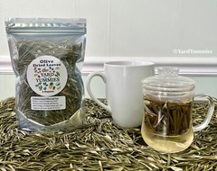 Dried Olive Leaves Whole Loose Leaf Arbequina Olive Herbal Tea 2oz Natural USA