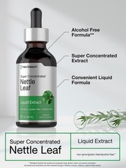 Nettle Leaf Liquid Extract | 2 fl oz | Alcohol Free | Vegetarian | by Horbaach