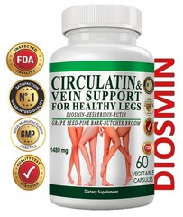 New 3 x Bottle Healthy Legs Support Circulation Vein 180 Capsules Free Shipping
