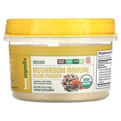 Organic Mushroom Immune Blend Powder, 4 oz (114 g)