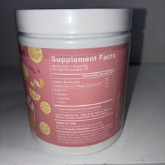 Sealed Peachy Paradise Booty Building Pink Lemonade Supplement 9.5 Oz