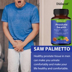 Prostate Health Capsules Natural Support for Men’s Wellness Bladder Health