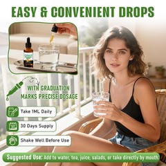 Lymphatic Drainage Drops – Herbal Lymph System Cleanse & Immune Support – Liq…
