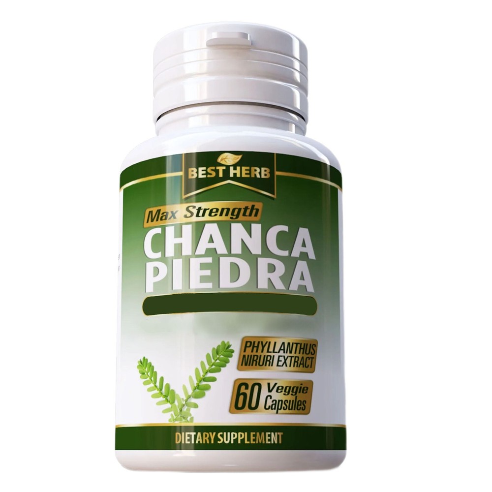 ORGANIC PURE CHANCA PIEDRA CAPSULES 60 PILLS FREE SHIPPING