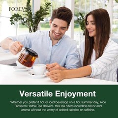 3 x Forever Living Aloe Blossom Herbal Tea **Free Shipping – Exp:10/2028**