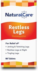 Natural Care Restless Legs Homeopathic 60 Tabs Each (Pack of 3)