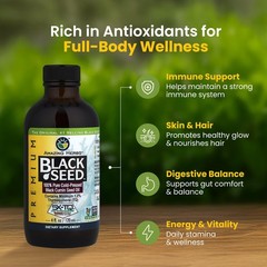 4/27 Amazing Herbs Premium Black Seed Oil – Cold Pressed Nigella Sativa Aids in