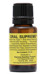 Oral Supreme by Supreme Nutrition, Essential Oil Blend for Oral Health | 15 ml