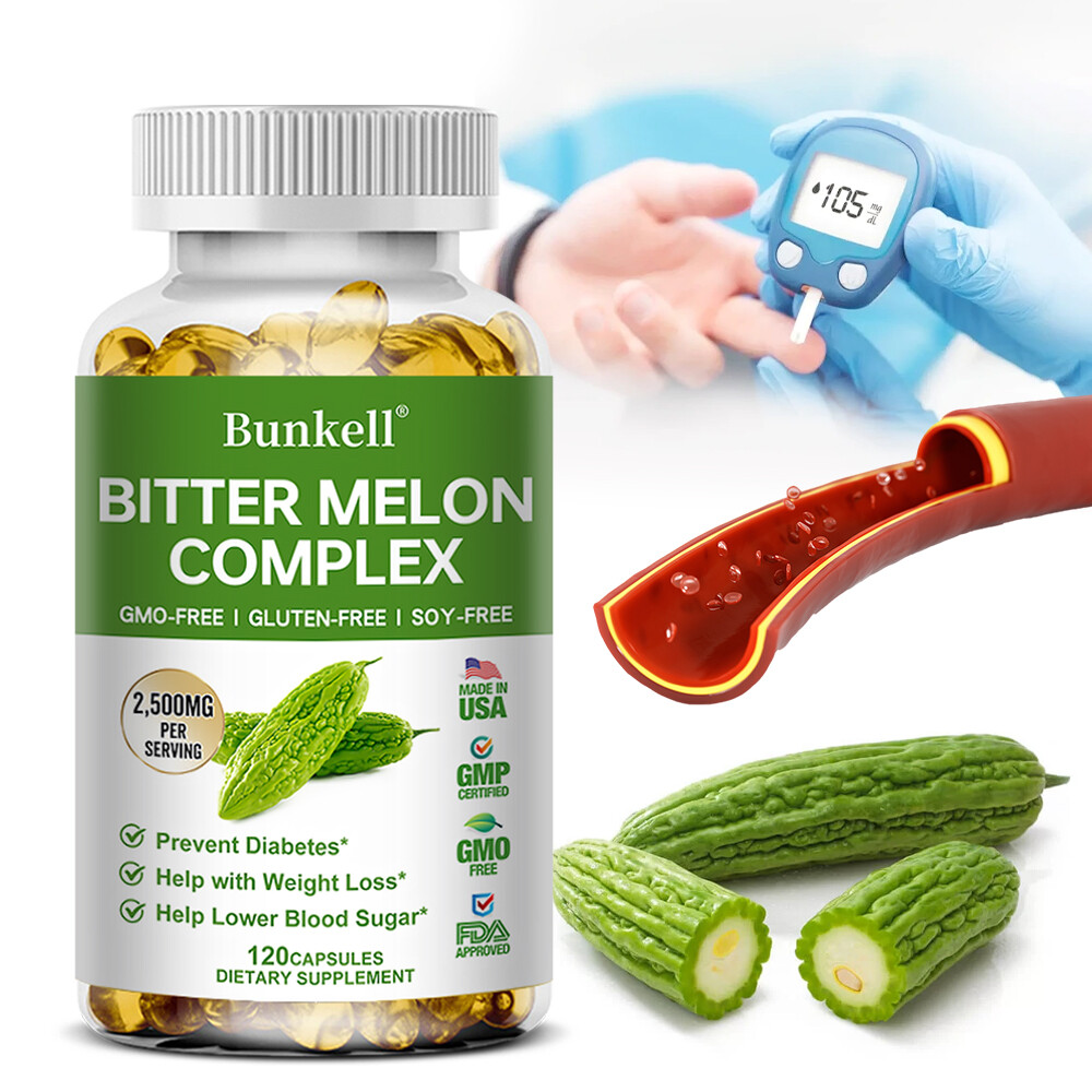 Organic Bitter Melon Extract Weight Loss Blood glucose regulation capsules