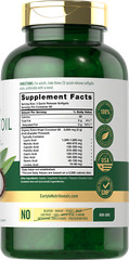 Coconut Oil Softgels | 3000 mg | 240 Count | Non-GMO, Gluten Free | by Carlyle