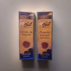 Brazilian Original Natural Immunity Green Propolis Extract 21% 30ml – 2 Boxes