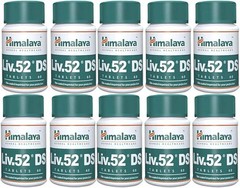 Pack of 10 Bottles LIV52 DS, Free Shipping Worldwide ( Total 600 tab )FREE ship*
