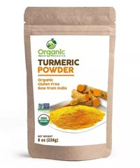 Polvo Orgánico de Cúrcuma – Curcuma Organica en Polvo Turmeric Powder 8 Oz NEW