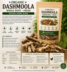 Organic Dashmoola Whole Root
