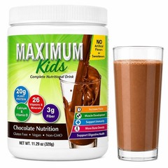 Organic Kids Nutritional Powder Mix – 26 Vitamins, 20g Plant Protein, Great Tast