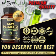 Saw Palmetto 1600 mg – Urinary Tract Health, Immune System Support