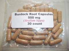 Burdock Root Capsules (Arctium lappa) 500 mg – 30 count
