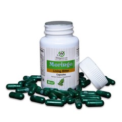 Moringa Living Bitter Capsule, 60 Capsules, Herbal Dietary Supplement