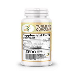 Organic Turmeric Curcumin with Black Pepper BioPerine 95% 15,050mg 120 caps