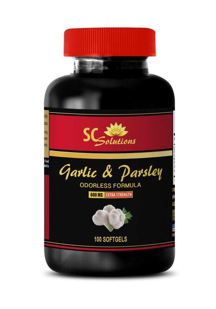 cholesterol products – GARLIC & PARSLEY 600MG – garlic and parsley pills