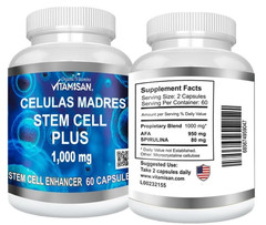 Vitamisan Células Madres 4 Bottles Stem Cell Supplement EXP 02/29