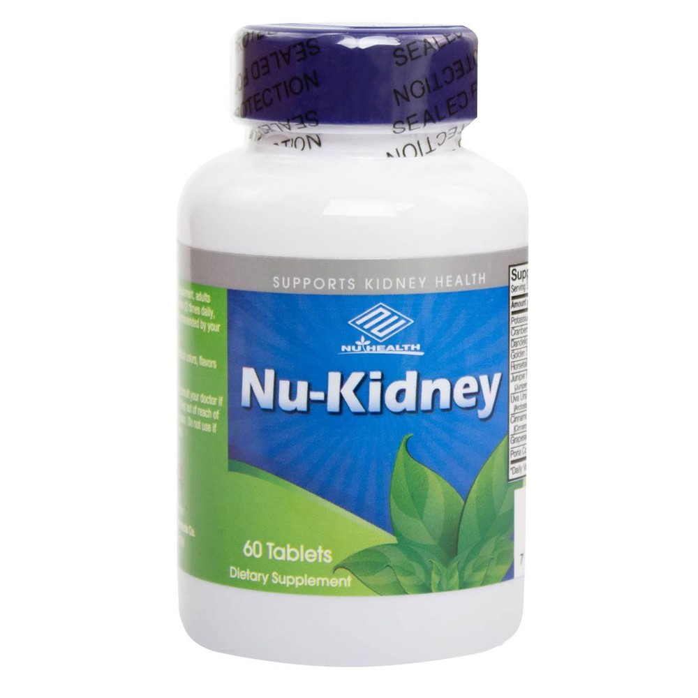 NuHealth Nu Kidney Kidney Health Formula 60 Tablets Kidney Support