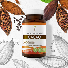 Secrets Of The Tribe Cacao Capsules, 500 mg