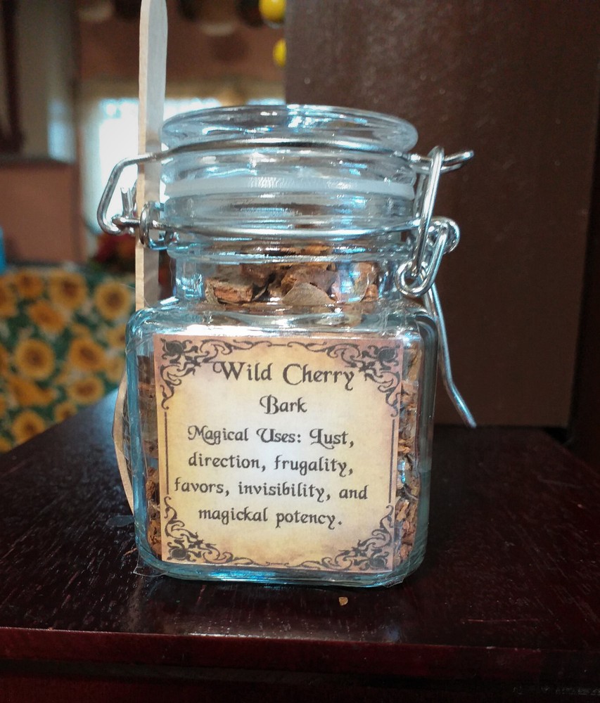 Wild Cherry Bark Herb & Jar