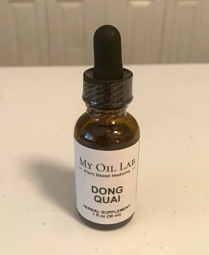 5 bottles of Dong Quai Herbal Supplement 1 fl oz Liquid Drops