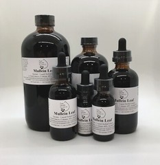 Mullein Leaf Tincture, Extract, Verbascum Thapsus, Multiple Sizes, Best Quality