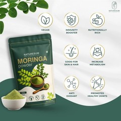 Premium Moringa Oleifera Leaf Powder 100g | Pure, Natural & Fresh