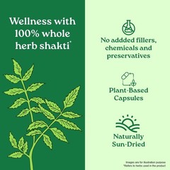 Organic India NEEM 3 BOX 60 Capsule Vegetarian Botanical Pure Herbal – 180 Caps