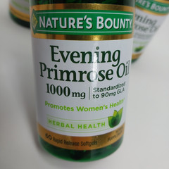 2x Nature’s Bounty Evening Primrose Oil 60 Softgels Supports Women’s Health GLA