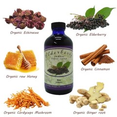 Immune Support Syrup | 8 – 16floz | 100% Pure Natural Cold-Pressed Chemical Free