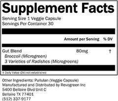 Revogreen Gut | Digestive Help | Stomach Bloating & IBS | 30 Pills