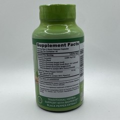 Turmeric Curcumin Complex 2000mg 90 Count Black Pepper Nature’s Truth 05/2027