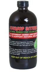 AIH Soursop Living African Bitters 100% Pure Natural Organic Herbal Detox 16 oz