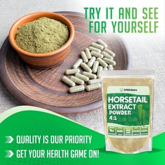 Organic Horsetail Extract Powder – High Silica Content
