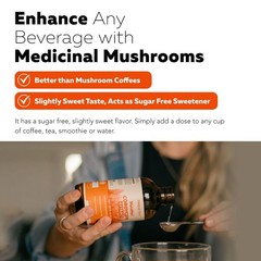 Organic Cordyceps Mushroom Extract 8 oz | Max Potency Tincture, 70% Beta Glucans
