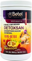 Detoxsan Total Detox Powder – Maracuya – Powerful Detox – Betel Natural 14 Oz