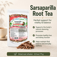 Sarsaparilla Root Infusion – Natural liver and kidneys Detoxification Support