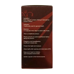 Gano Excel Reishi Gold Ganoderma Lucidum Reishi Mushroom 100 Capsules