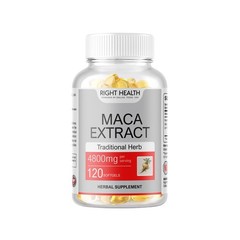 120 Maca Root Capsules 4800mg Softgels| Red, Yellow, Maca Men & Women USA