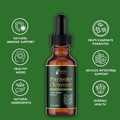 Black Parasite USA Walnut Detox Tincture/Extract-Wormwood, Clove 2oz Hull,